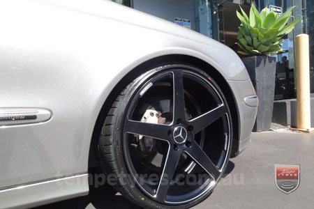 20x9.0 20x10.5 Lenso Conquista 7 MKS CQ7 on MERCEDES E-CLASS