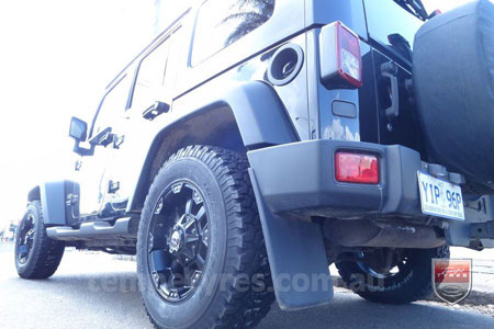 18x9.0 Ballistic Morax on JEEP WRANGLER