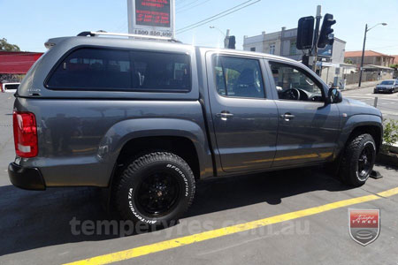 17x9.0 Ballistic Anvil on VW AMAROK