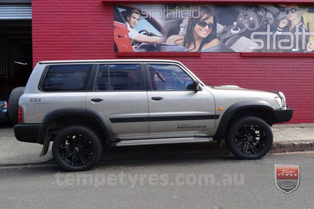 20x9.0 Lenso Intimidator 7 IM7 on NISSAN PATROL