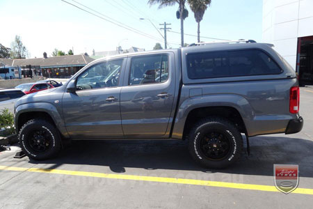 17x9.0 Ballistic Anvil on VW AMAROK