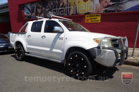 20x9.0 Ballistic Jester on TOYOTA HILUX SR5