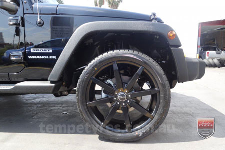 22x8.5 Incubus Zenith - FB on JEEP WRANGLER