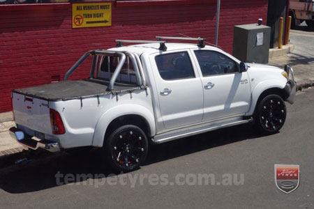 20x9.0 Ballistic Jester on TOYOTA HILUX SR5