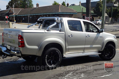 17x8.0 Lenso RT-Concave on TOYOTA HILUX SR5