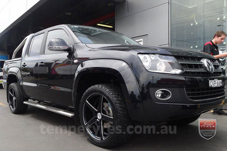 20x9.0 20x10.5 Lenso Conquista 7 MKS CQ7 on VW AMAROK 