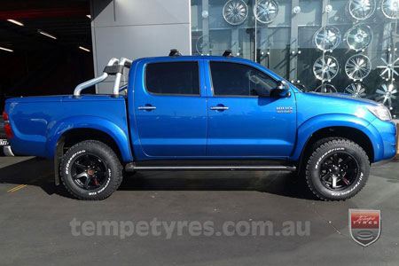 17x8.0 Lenso RT-Concave on TOYOTA HILUX SR5