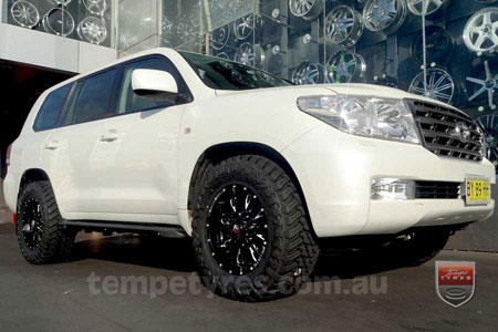 17x9.0 Ballistic Scythe Millworks on TOYOTA LANDCRUISER