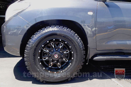 17x9.0 Ballistic Scythe Millworks on TOYOTA LANDCRUISER