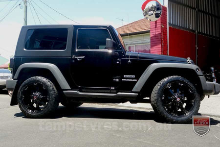 20x9.0 Ballistic Morax on JEEP WRANGLER