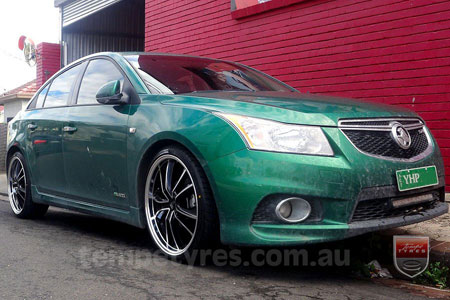 20x8.5 20x9.5 Lenso Eurostyle 7 ES7 on HOLDEN CRUZE