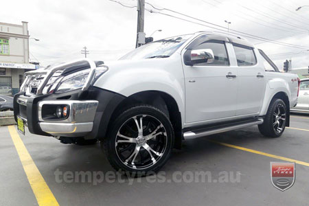 20x9.0 Panther Vector on ISUZU D-MAX