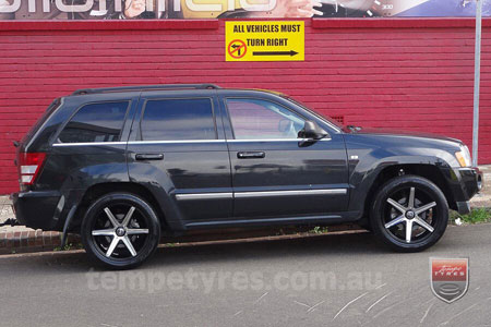 20x9.0 Incubus 842 on JEEP CHEROKEE