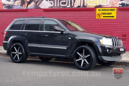 20x9.0 Incubus 842 on JEEP CHEROKEE