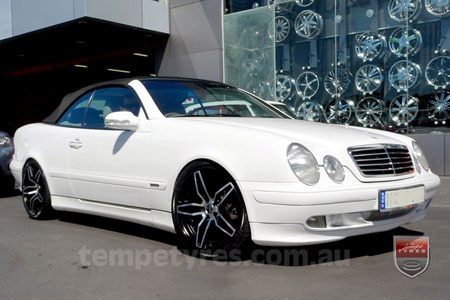 18x8.0 18x9.0 Lenso Conquista 4 CQ4 on MERCEDES CLK-Class