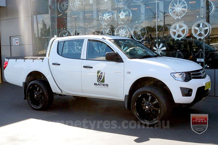 20x9.0 Ballistic Morax on MITSUBISHI TRITON