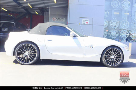 20x8.5 Lenso Eurostyle C ESC on BMW Z