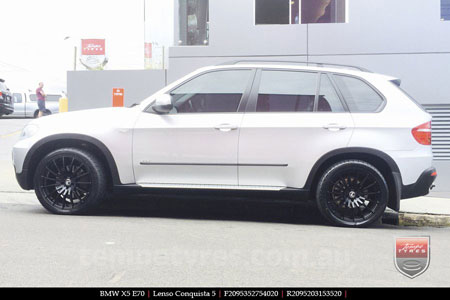 20x8.5 20x9.5 Lenso Conquista 5 SB CQ5 on BMW X5