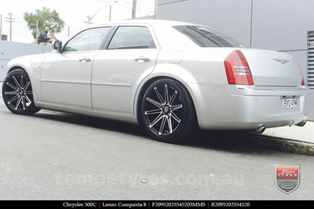 20x8.5 20x9.5 Lenso Conquista 8 CQ8 on CHRYSLER 300C