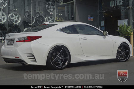 20x9.0 20x10.5 Lenso Conquista 7 MKS CQ7 on LEXUS RSF