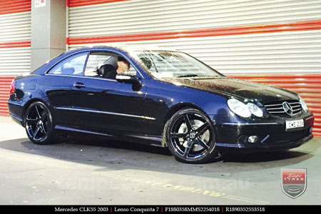 10x7.0 Starcorp E Series on MERCEDES CLK-Class