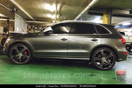 22x9.0 Lenso Rio on AUDI Q5