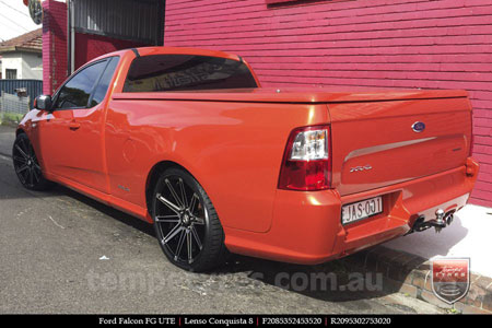 20x8.5 20x9.5 Lenso Conquista 8 CQ8 on FORD FALCON