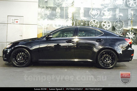 17x7.0 Lenso Speed 2 SP2 on LEXUS IS