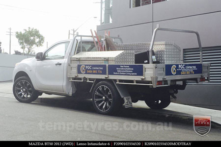 20x9.0 Lenso Intimidator 6 DFS IM6 on MAZDA BT50