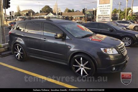 20x8.5 Incubus Zenith - MB on SUBARU TRIBECA