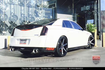 22x9.5 Incubus 842 on CHRYSLER 300C