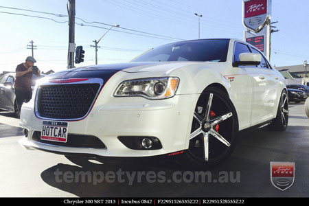 22x9.5 Incubus 842 on CHRYSLER 300C