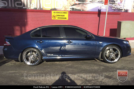 20x8.5 20x9.5 Lenso OP2 on FORD FALCON