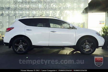 18x8.0 18x9.5 Lenso Conquista 6 CQ6 on NISSAN MURANO