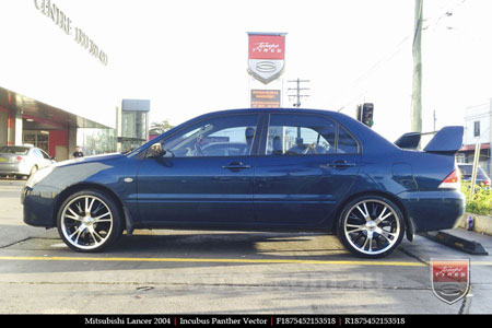 18x7.5 Panther Vector on MITSUBISHI LANCER