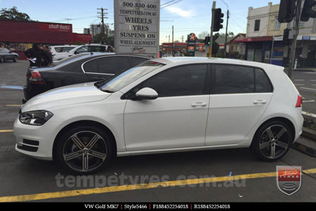 18x8.0 AN Style5466  on VW GOLF