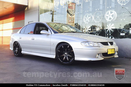 18x8.0 Incubus Zenith - FB on HOLDEN COMMODORE