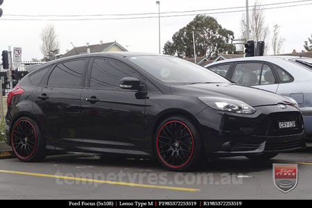 19x8.5 Lenso Type-M MBRG on FORD FOCUS