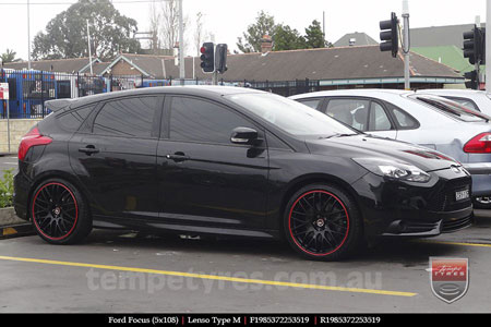 19x8.5 Lenso Type-M MBRG on FORD FOCUS