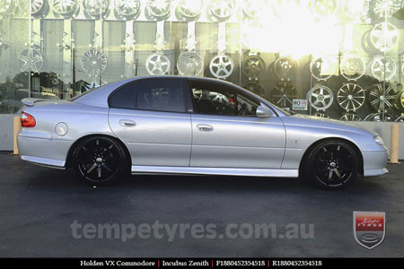 18x8.0 Incubus Zenith - FB on HOLDEN COMMODORE