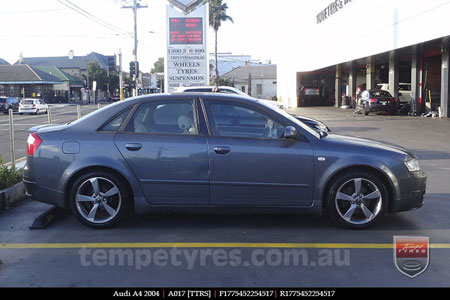 17x7.5 TTRS on AUDI A4