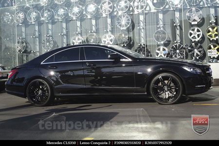 20x9.0 20x10 Lenso Conquista 2 SB CQ2 on MERCEDES CLS-Class