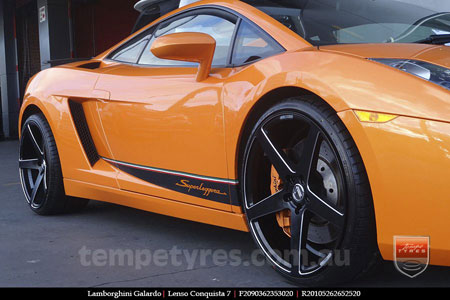 20x9.0 20x10.5 Lenso Conquista 7 MKS CQ7 on LAMBORGHINI GALLARDO