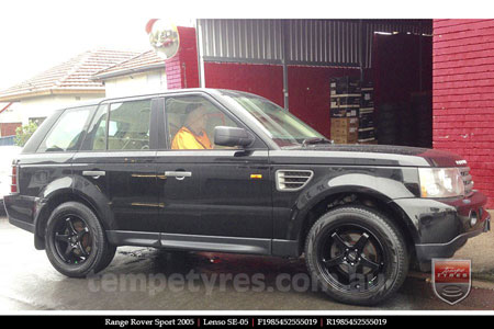 19x8.5 Lenso SE-05 on RANGE ROVER SPORT