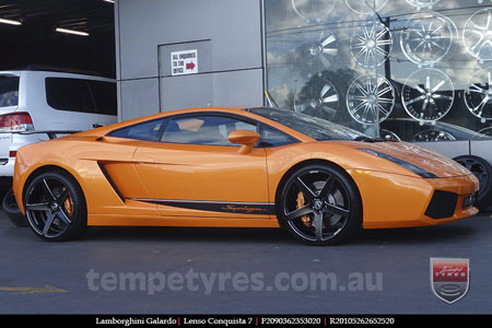 20x9.0 20x10.5 Lenso Conquista 7 MKS CQ7 on LAMBORGHINI GALLARDO