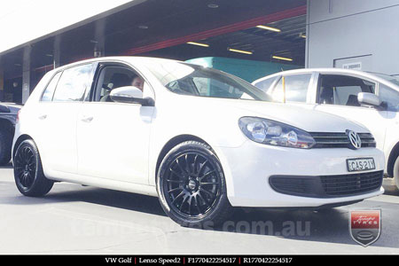 17x7.0 Lenso Speed 2 SP2 on VW GOLF