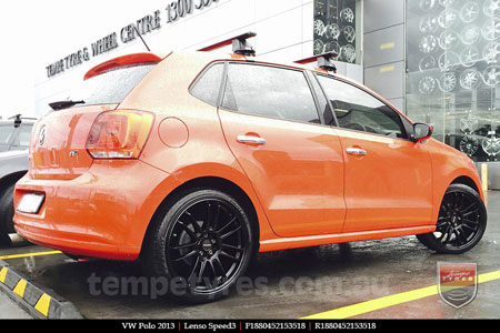 18x8.0 Lenso Speed 3 SP3 on VW POLO