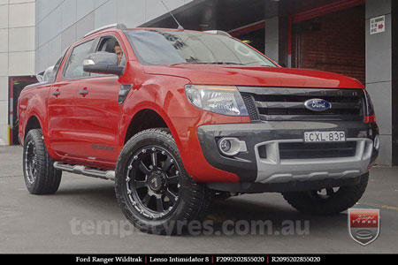 20x9.5 Lenso Intimidator 8 IM8 on FORD RANGER WILDTRAK