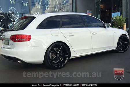 20x9.0 20x10.5 Lenso Conquista 7 MKS CQ7 on AUDI A4