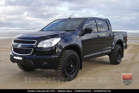 16x8.0 Ballistic Mace on HOLDEN COLORADO